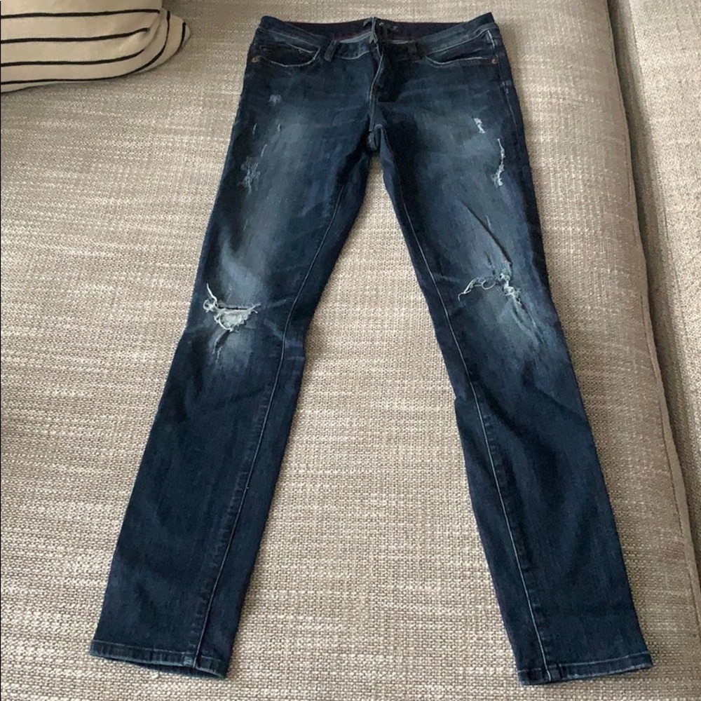 Zara dark denim jeans